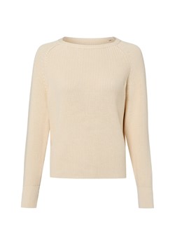 Marc O'Polo Sweter damski z dzianiny Kobiety Bawełna (100%) beżowy jednolity ze sklepu vangraaf w kategorii Swetry damskie - zdjęcie 188482192