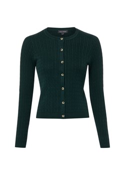Franco Callegari Kardigan damski Kobiety Bawełna (100%) jodłowy jednolity ze sklepu vangraaf w kategorii Swetry damskie - zdjęcie 188482203