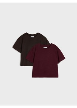 Sinsay - Bawełniane koszulki 2 pack - wielobarwny ze sklepu Sinsay w kategorii T-shirty chłopięce - zdjęcie 188483114