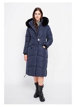 ASSUILI Płaszcz pikowany w kolorze granatowym ze sklepu Limango Polska w kategorii Kurtki damskie - zdjęcie 188483402