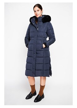 ASSUILI Płaszcz pikowany w kolorze granatowym ze sklepu Limango Polska w kategorii Kurtki damskie - zdjęcie 188483414