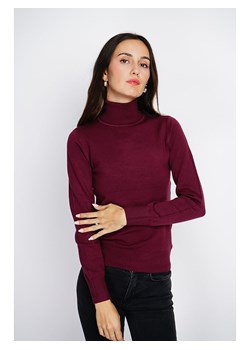 ASSUILI Golf w kolorze bordowym ze sklepu Limango Polska w kategorii Swetry damskie - zdjęcie 188483623