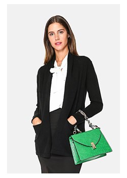 ASSUILI Kardigan w kolorze czarnym ze sklepu Limango Polska w kategorii Swetry damskie - zdjęcie 188483670