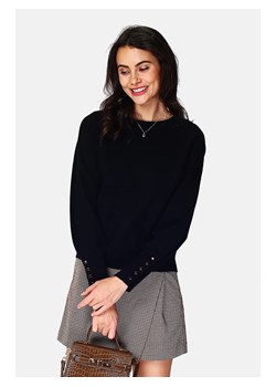 ASSUILI Sweter w kolorze czarnym ze sklepu Limango Polska w kategorii Swetry damskie - zdjęcie 188483882