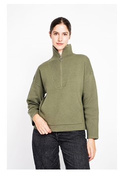 ASSUILI Sweter w kolorze khaki ze sklepu Limango Polska w kategorii Swetry damskie - zdjęcie 188483971