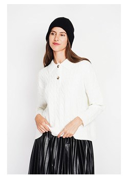ASSUILI Sweter w kolorze białym ze sklepu Limango Polska w kategorii Swetry damskie - zdjęcie 188484040