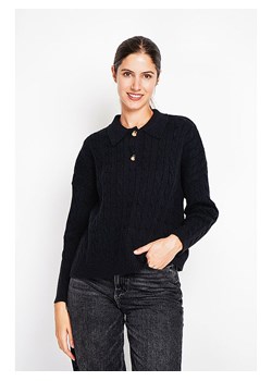 ASSUILI Sweter w kolorze czarnym ze sklepu Limango Polska w kategorii Swetry damskie - zdjęcie 188484044