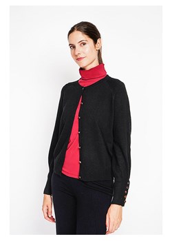 ASSUILI Kardigan w kolorze czarnym ze sklepu Limango Polska w kategorii Swetry damskie - zdjęcie 188484080