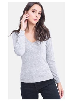 ASSUILI Sweter w kolorze jasnoszarym ze sklepu Limango Polska w kategorii Swetry damskie - zdjęcie 188484201