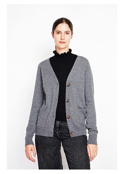 ASSUILI Kardigan w kolorze szarym ze sklepu Limango Polska w kategorii Swetry damskie - zdjęcie 188484311