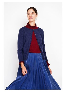 ASSUILI Kardigan w kolorze granatowym ze sklepu Limango Polska w kategorii Swetry damskie - zdjęcie 188484330