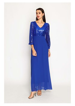 ASSUILI Sukienka w kolorze niebieskim ze sklepu Limango Polska w kategorii Sukienki - zdjęcie 188484510