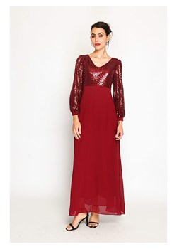 ASSUILI Sukienka w kolorze bordowym ze sklepu Limango Polska w kategorii Sukienki - zdjęcie 188484514