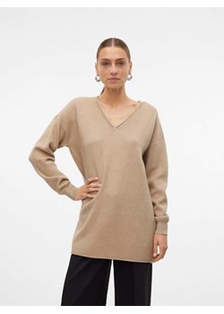 Vero Moda Sweter "Gold" w kolorze beżowym ze sklepu Limango Polska w kategorii Swetry damskie - zdjęcie 188484852