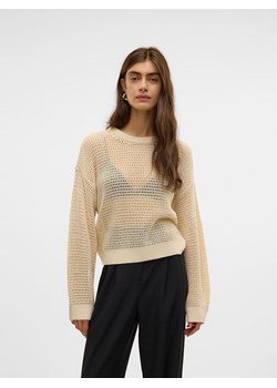 Vero Moda Sweter w kolorze beżowym ze sklepu Limango Polska w kategorii Swetry damskie - zdjęcie 188484944