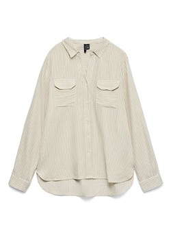 Vero Moda Bluzka w kolorze beżowo-kremowym ze sklepu Limango Polska w kategorii Koszule damskie - zdjęcie 188484984