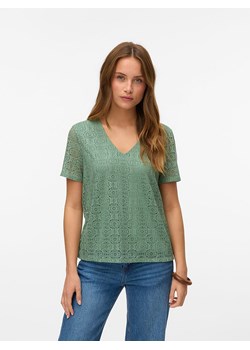 Vero Moda Bluzka w kolorze zielonym ze sklepu Limango Polska w kategorii Bluzki damskie - zdjęcie 188485033