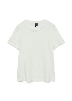 Vero Moda Koszulka w kolorze białym ze sklepu Limango Polska w kategorii Bluzki damskie - zdjęcie 188485101
