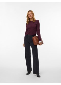 Vero Moda Sweter w kolorze ciemnofioletowym ze sklepu Limango Polska w kategorii Swetry damskie - zdjęcie 188485200