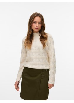 Vero Moda Sweter w kolorze kremowym ze sklepu Limango Polska w kategorii Swetry damskie - zdjęcie 188485431