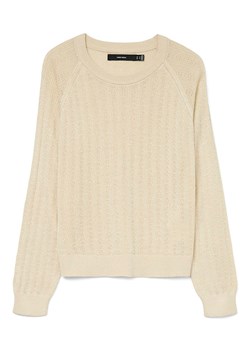 Vero Moda Sweter w kolorze beżowym ze sklepu Limango Polska w kategorii Swetry damskie - zdjęcie 188485501
