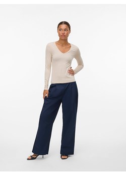 Vero Moda Koszulka w kolorze beżowym ze sklepu Limango Polska w kategorii Bluzki damskie - zdjęcie 188485613