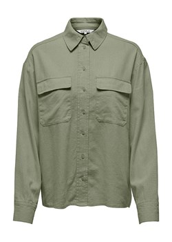 ONLY Bluzka w kolorze oliwkowym ze sklepu Limango Polska w kategorii Koszule damskie - zdjęcie 188485851