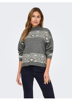 ONLY Sweter w kolorze szarym ze sklepu Limango Polska w kategorii Swetry damskie - zdjęcie 188485931