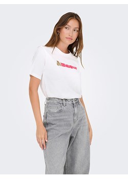 JDY Koszulka w kolorze białym ze sklepu Limango Polska w kategorii Bluzki damskie - zdjęcie 188486114