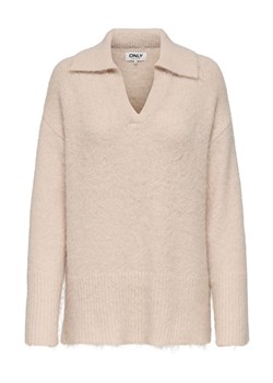 ONLY Sweter w kolorze beżowym ze sklepu Limango Polska w kategorii Swetry damskie - zdjęcie 188486291