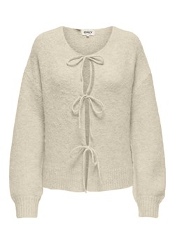 ONLY Kardigan w kolorze kremowym ze sklepu Limango Polska w kategorii Swetry damskie - zdjęcie 188486351