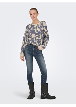 ONLY Sweter w kolorze niebiesko-beżowym ze sklepu Limango Polska w kategorii Swetry damskie - zdjęcie 188486401