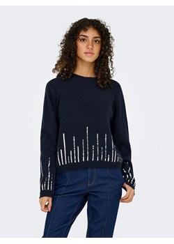 JDY Sweter w kolorze granatowym ze sklepu Limango Polska w kategorii Swetry damskie - zdjęcie 188486430