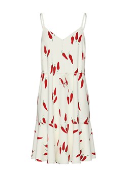 Pieces Sukienka "Nya" w kolorze kremowym ze sklepu Limango Polska w kategorii Sukienki - zdjęcie 188486543