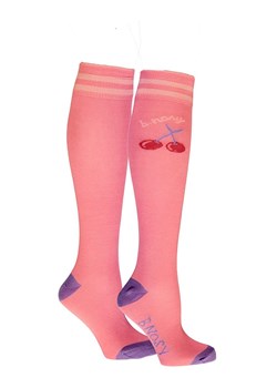 B.Nosy Skarpety "Missy" w kolorze jasnoróżowo-fioletowym ze sklepu Limango Polska w kategorii Skarpetki dziecięce - zdjęcie 188487112