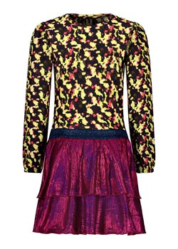 B.Nosy Sukienka "Daisy" w kolorze fioletowo-czarno-żółtym ze sklepu Limango Polska w kategorii Sukienki dziewczęce - zdjęcie 188487843