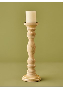 BELLA MAISON Świecznik "Carli" w kolorze beżowym - wys. 38 cm ze sklepu Limango Polska w kategorii Świeczniki - zdjęcie 188489620