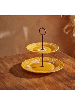 BELLA MAISON Etażerka w kolorze żółtym - Ø 25 cm ze sklepu Limango Polska w kategorii Misy i tace dekoracyjne - zdjęcie 188489951
