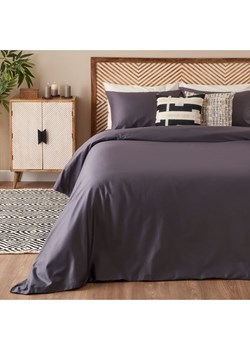 BELLA MAISON Komplet pościeli satynowej "Supreme" w kolorze antracytowym - 220 x 200 cm ze sklepu Limango Polska w kategorii Pościele - zdjęcie 188489984