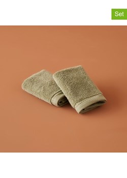 BELLA MAISON Ręczniki (2 szt.) "Ruby" w kolorze khaki dla gości - 30 x 30 cm ze sklepu Limango Polska w kategorii Ręczniki - zdjęcie 188490032