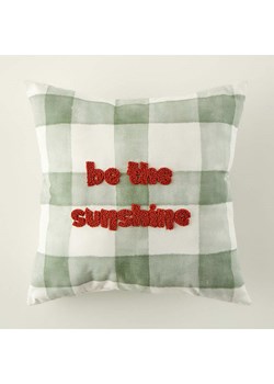 BELLA MAISON Poduszka "Sunshine" w kolorze zielono-czerwono-białym ze sklepu Limango Polska w kategorii Poduszki dekoracyjne - zdjęcie 188490272