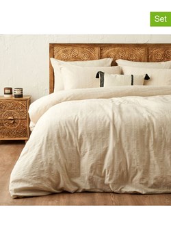 BELLA MAISON 4-częściowy komplet pościeli "Harvey" w kolorze beżowym ze sklepu Limango Polska w kategorii Pościele - zdjęcie 188490360