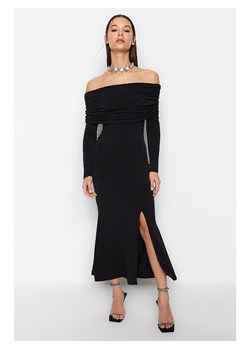 trendyol Sukienka w kolorze czarnym ze sklepu Limango Polska w kategorii Sukienki - zdjęcie 188491052