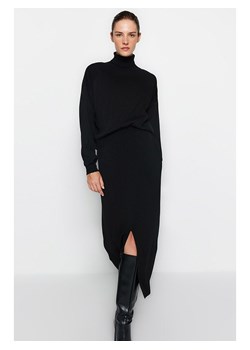 trendyol 2-częściowy zestaw w kolorze czarnym ze sklepu Limango Polska w kategorii Swetry damskie - zdjęcie 188491904