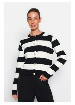 trendyol Kardigan w kolorze czarno-kremowym ze sklepu Limango Polska w kategorii Swetry damskie - zdjęcie 188492051