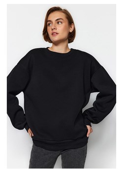 trendyol Bluza w kolorze czarnym ze sklepu Limango Polska w kategorii Bluzy damskie - zdjęcie 188492181