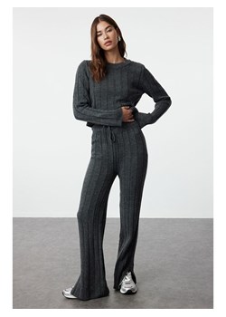 trendyol 2-częściowy zestaw w kolorze antracytowym ze sklepu Limango Polska w kategorii Swetry damskie - zdjęcie 188492233