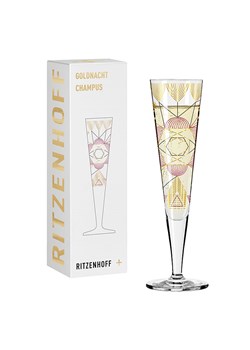 RITZENHOFF Kieliszek w kolorze złoto-różowym do szampana - 205 ml ze sklepu Limango Polska w kategorii Naczynia - zdjęcie 188492853