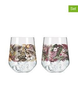 RITZENHOFF Szklanki (2 szt.) "Schattenfauna" ze wzorem - 710 ml ze sklepu Limango Polska w kategorii Naczynia - zdjęcie 188493043