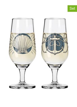 RITZENHOFF Kieliszki (2 szt.) "Brauchzeit" w kolorze niebieskim do shotów - 55 ml ze sklepu Limango Polska w kategorii Naczynia - zdjęcie 188493111